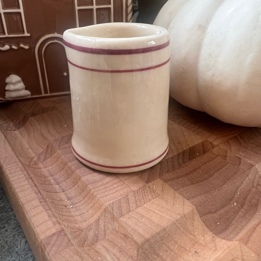 Vintage 2” Carr China restaurant-ware creamer